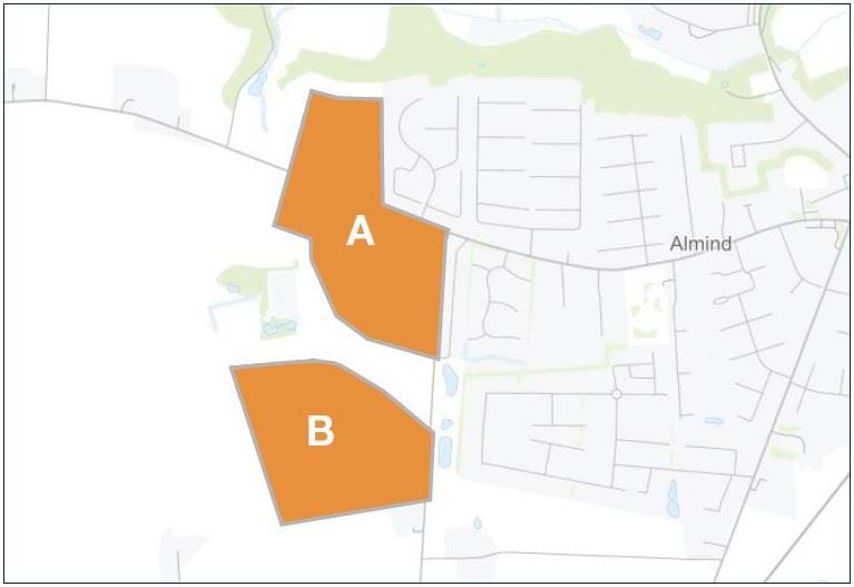 Rækkefølgeplan for Almind Vest