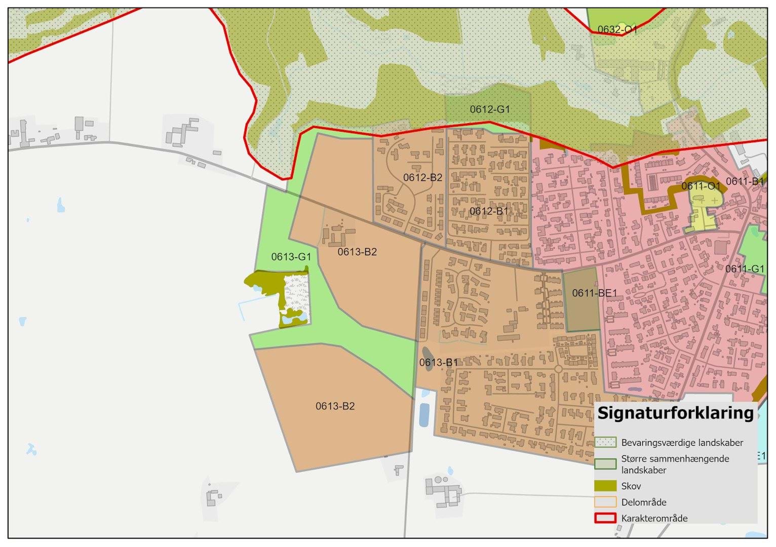 Landskabsudpegninger ved Almind