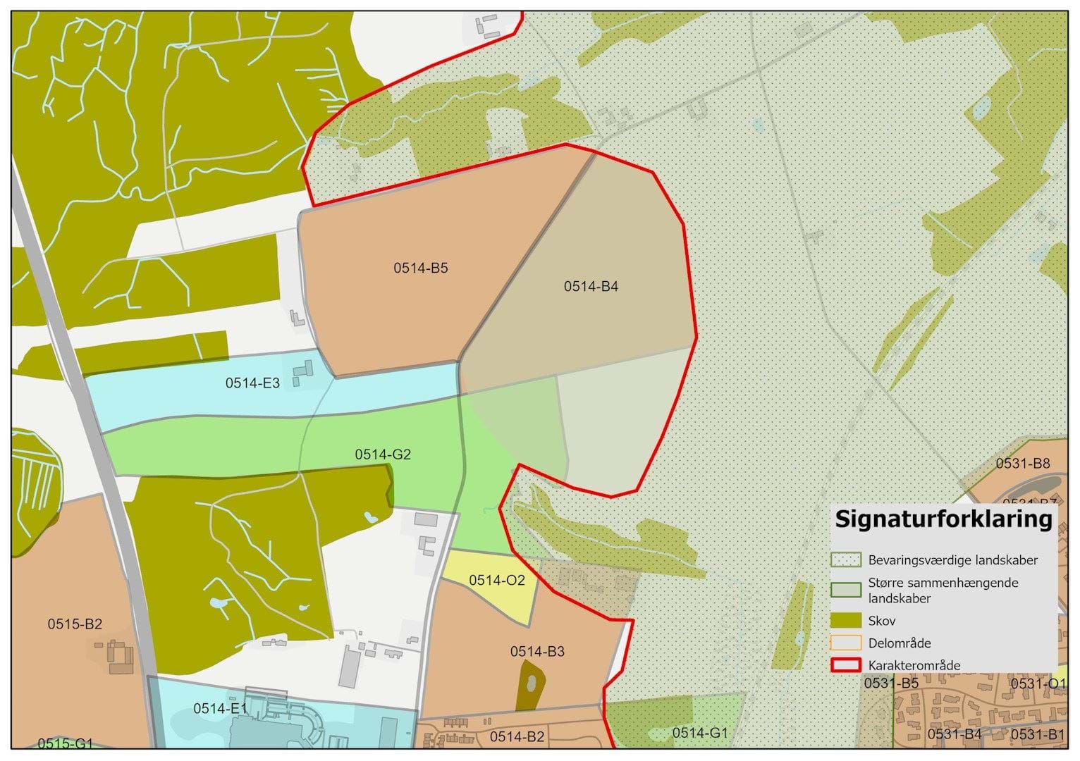 Landskabsudpegninger ved Birkemosevej
